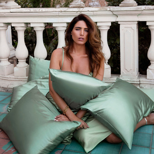 19 Mmi Double Sided Silk Pillowcase Silk Pillowcase Mulberry Silk Pillowcase