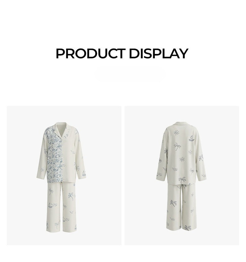 Cotton Long Sleeve Pajama Set | Women's Loungewear