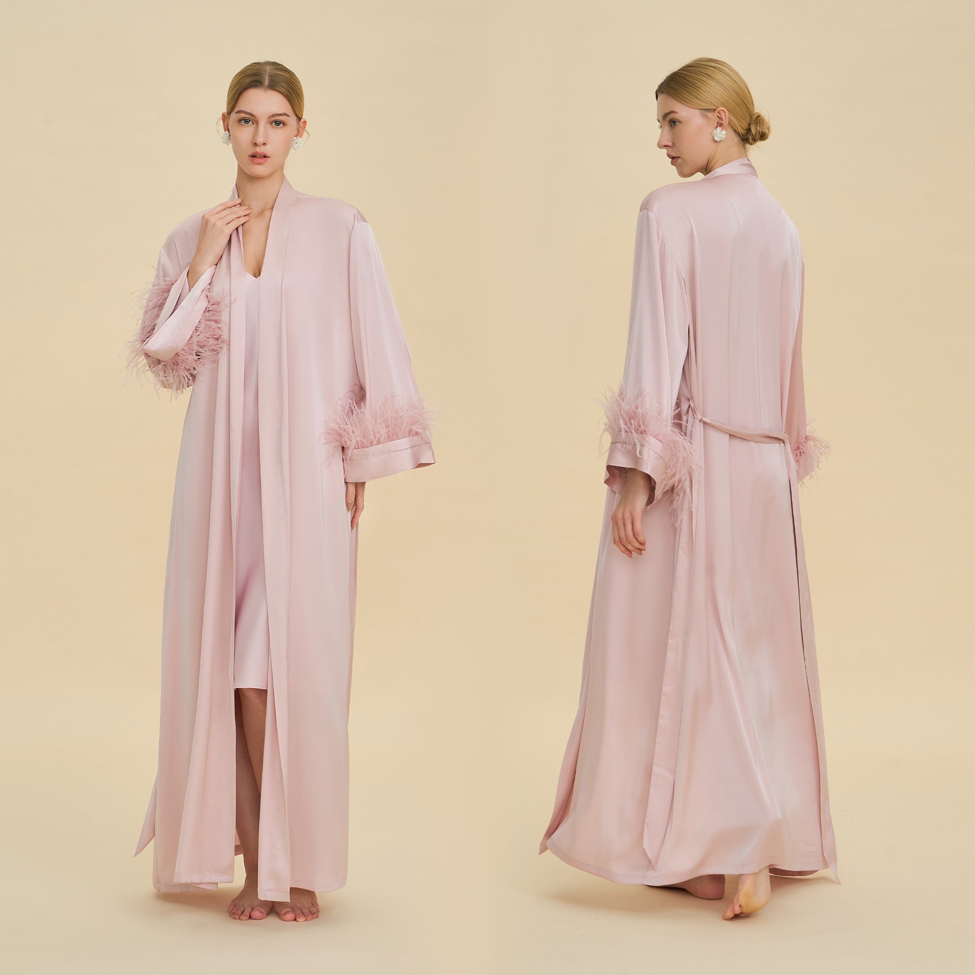 Satin Belted Robe | Luxury Loungewear & Bridesmaid Robe
