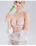 Sheer Lace Underwire Bra