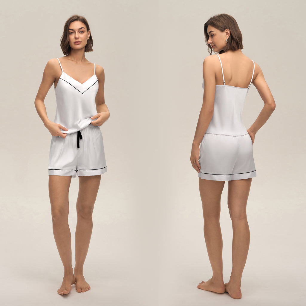 Spaghetti Strap Shorts Casual Loungewear Set — Women's Spring & Summer Homewear