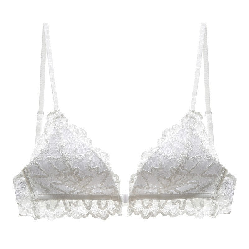 French Halter Bra Set – U-Shape, Cross-Front