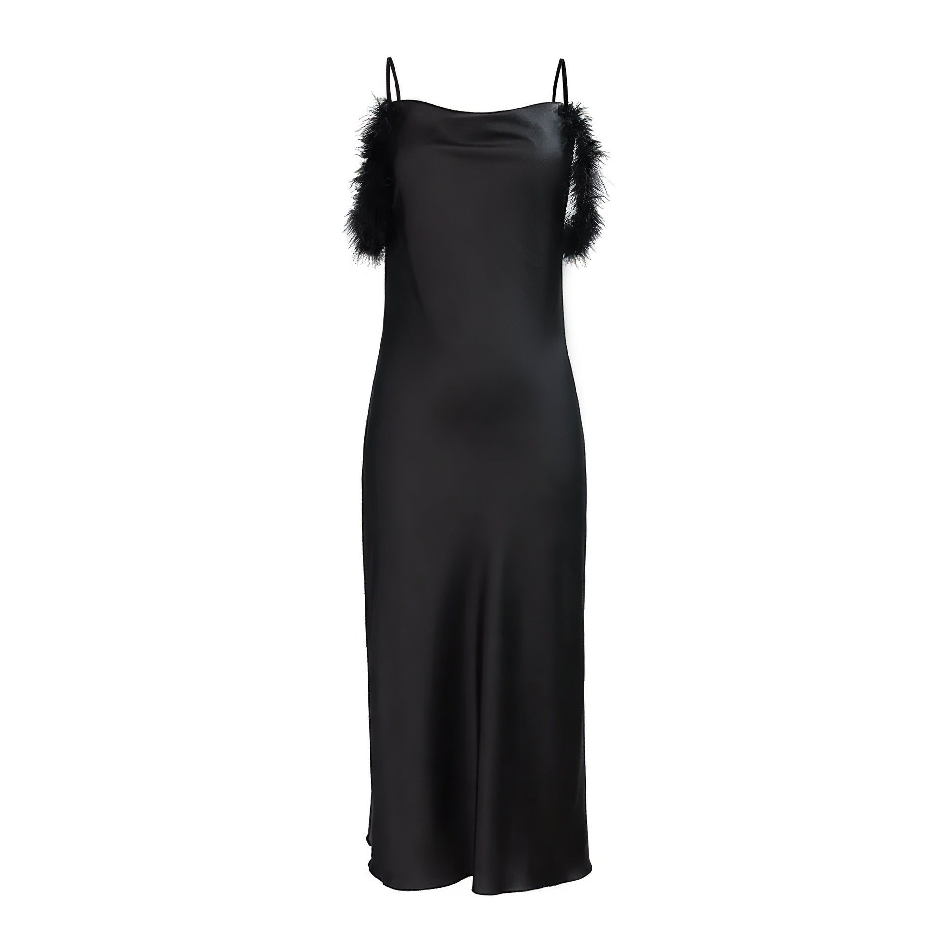 Satin Slip Nightdress | Light Luxury Sleepwear & Bridesmaid Gift