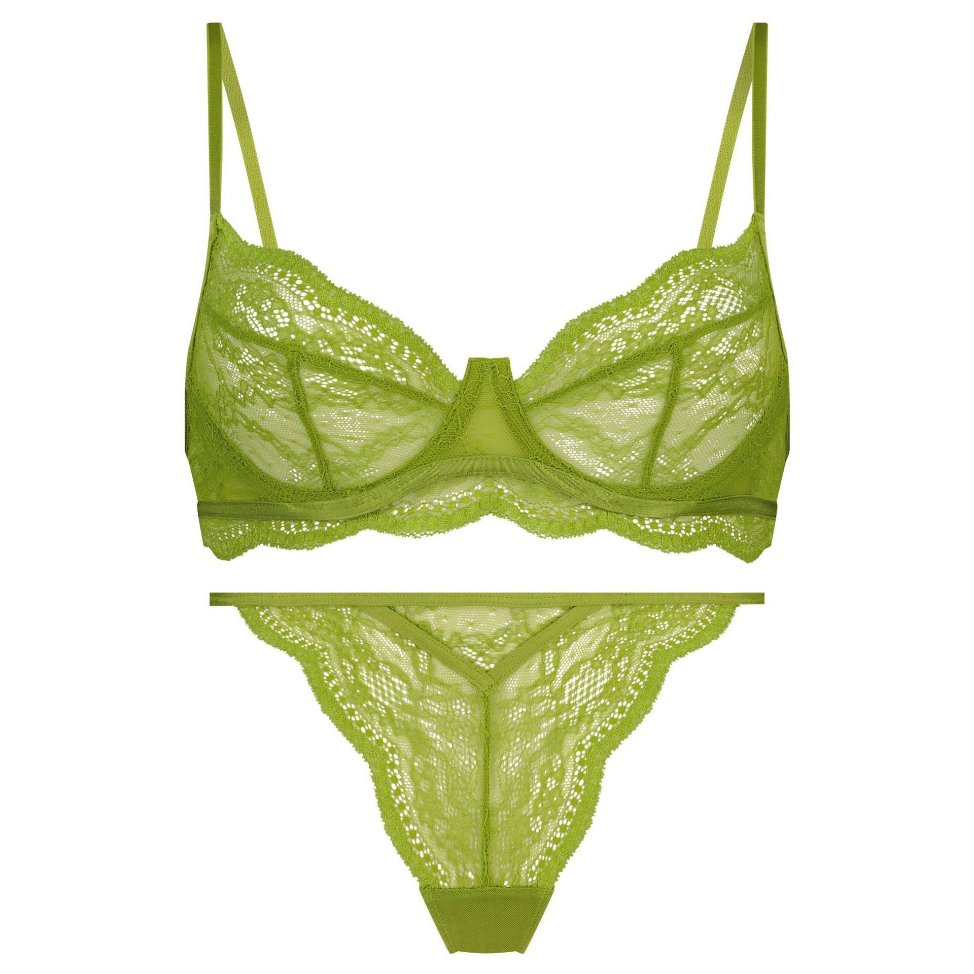 French Ultra-Thin Sheer Lace Bra – Minimizer, Anti-Sag | 3 Colors