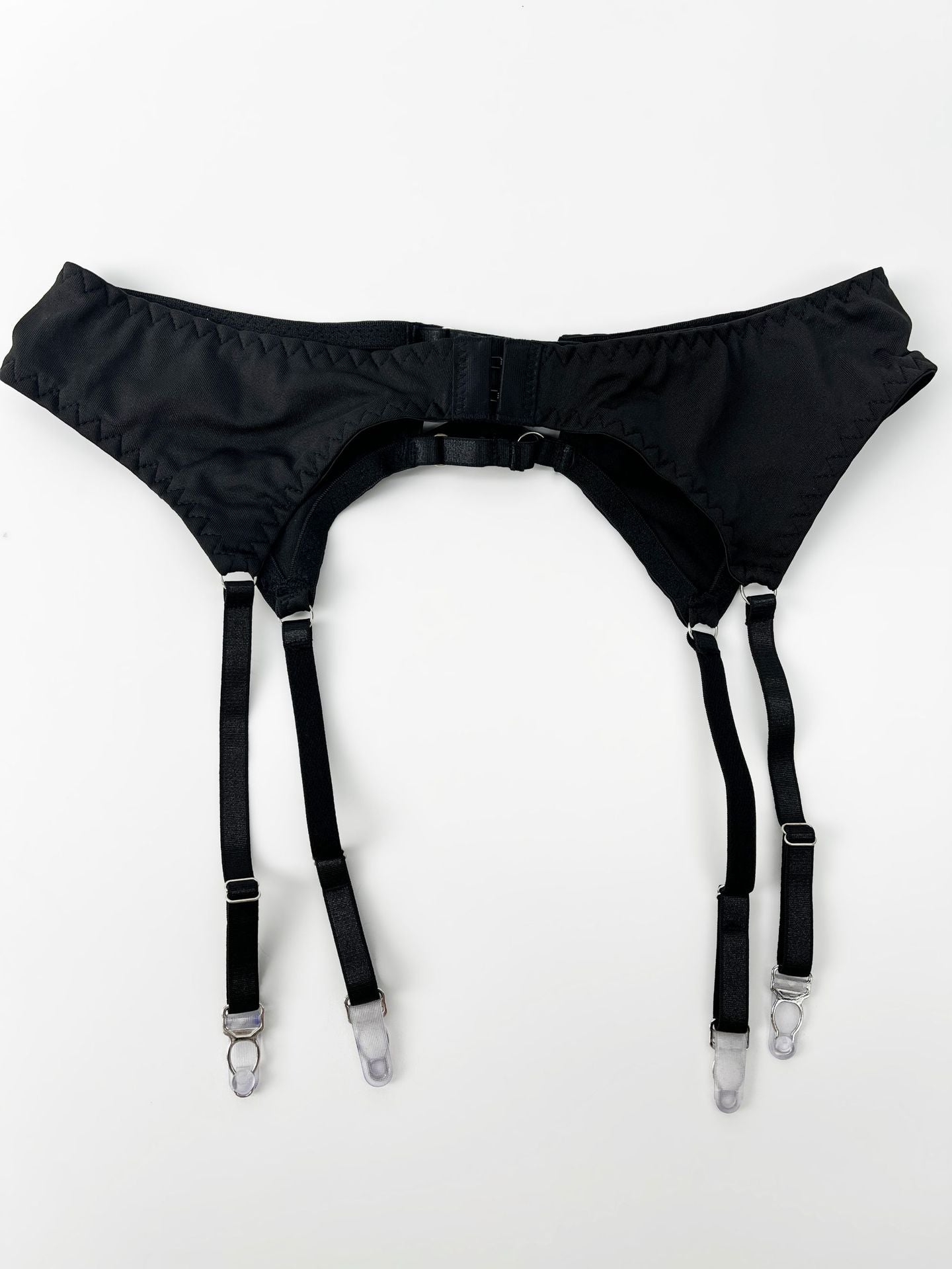 Bow Hollow Strap Lingerie Set – Ultra-Thin, with Leg Socks & Gloves