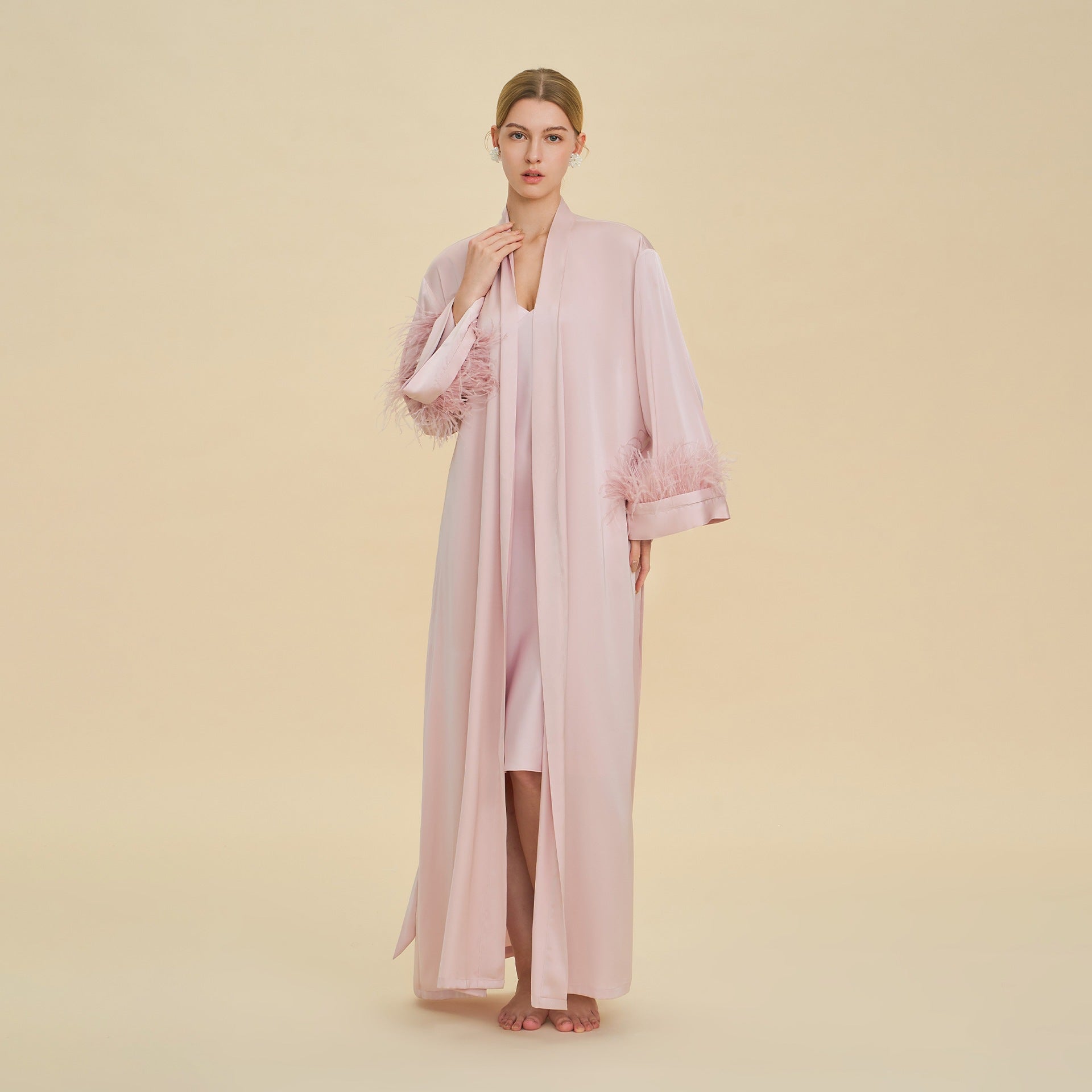 Satin Belted Robe | Luxury Loungewear & Bridesmaid Robe