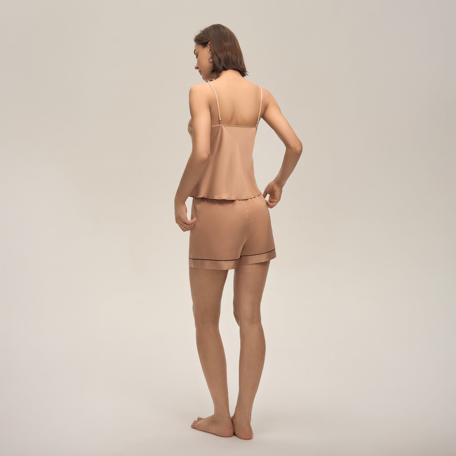 Spaghetti Strap Shorts Casual Loungewear Set — Women's Spring & Summer Homewear