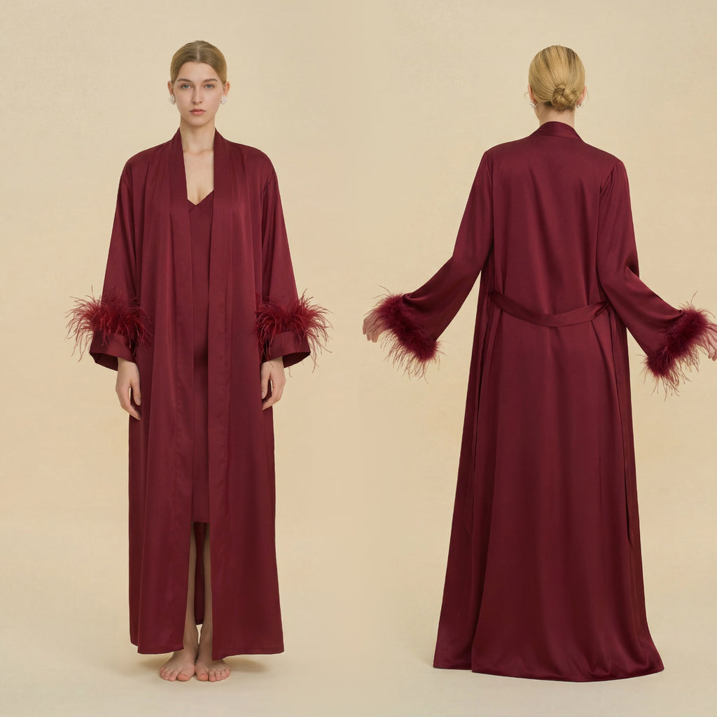 Satin Belted Robe | Luxury Loungewear & Bridesmaid Robe