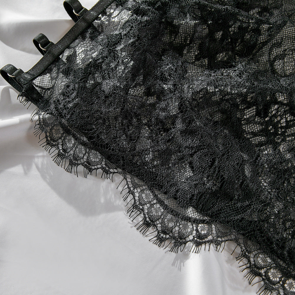High-Elastic Lace Lingerie Set | 3D Tailored Bra & Brief
