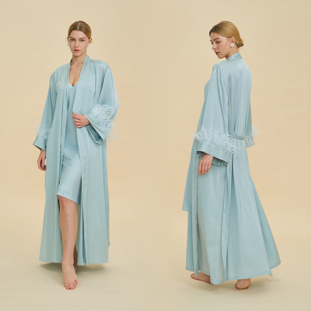 Satin Belted Robe | Luxury Loungewear & Bridesmaid Robe