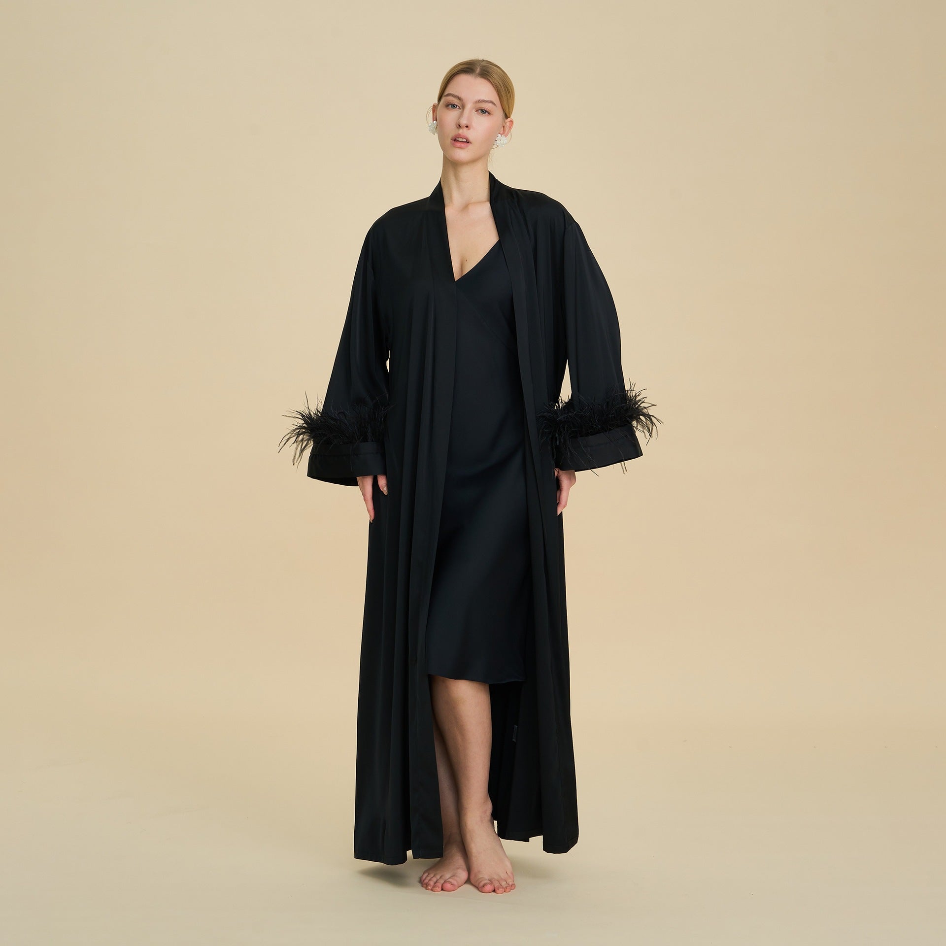 Satin Belted Robe | Luxury Loungewear & Bridesmaid Robe