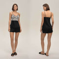 Lace Spaghetti Strap Shorts Casual Loungewear Set — Women's Homewear