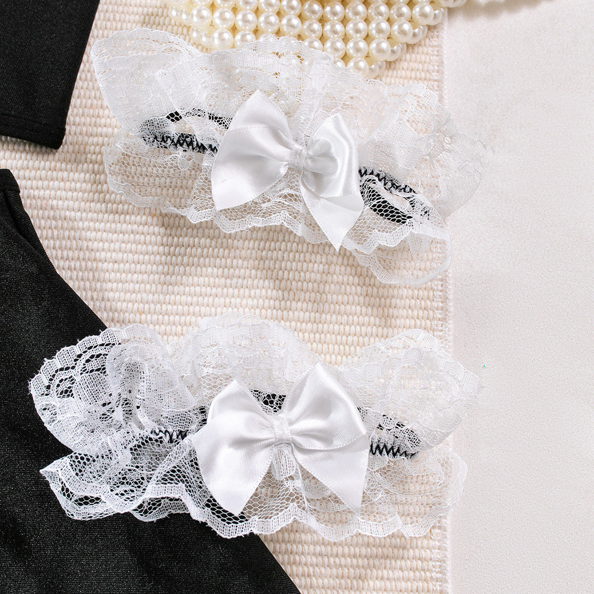 Sheer Mesh Backless Apron Lingerie Dress