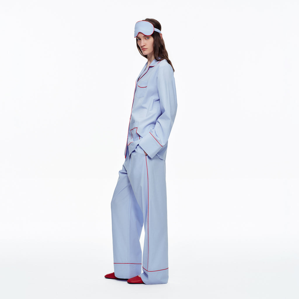 Lyocell Cardigan Lapel Long Sleeve Pajama Set | Elegant Wearable Loungewear