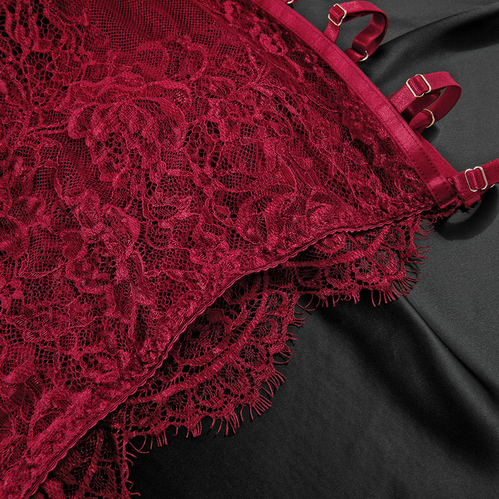 High-Elastic Lace Lingerie Set | 3D Tailored Bra & Brief