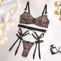 Wild Thing Leopard Sheer Lingerie Set