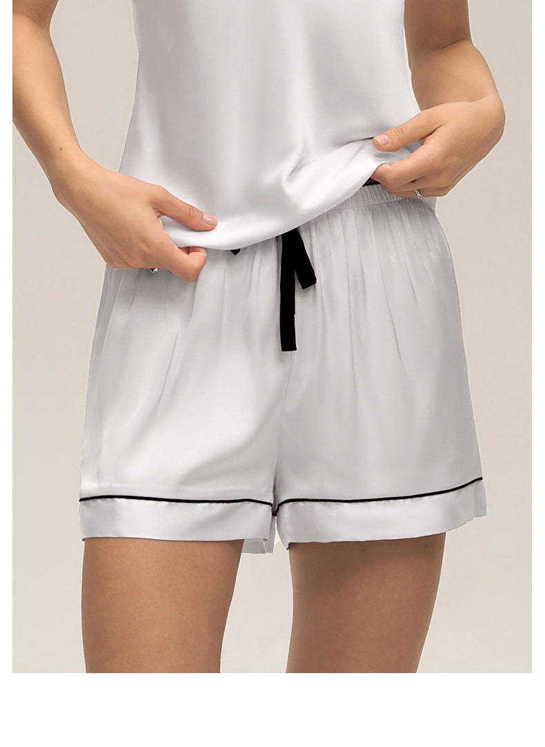 Spaghetti Strap Shorts Casual Loungewear Set — Women's Spring & Summer Homewear