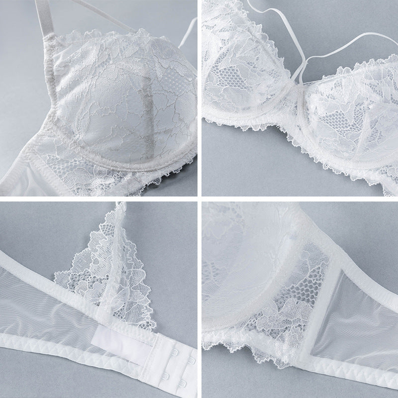 Sheer Lace Unlined Bra