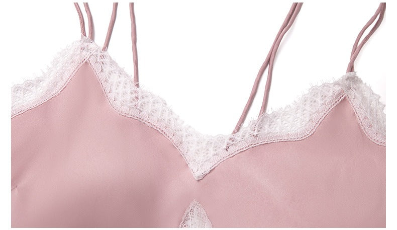 Satin Slip Dress & Robe Two-Piece Set | Luxury Women's Sleepwear