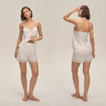 Lace Spaghetti Strap Shorts Casual Loungewear Set — Comfortable Homewear