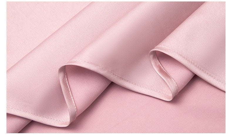 Pearl Chiffon Long Morning Robe | Loose Sexy Luxury Bathrobe