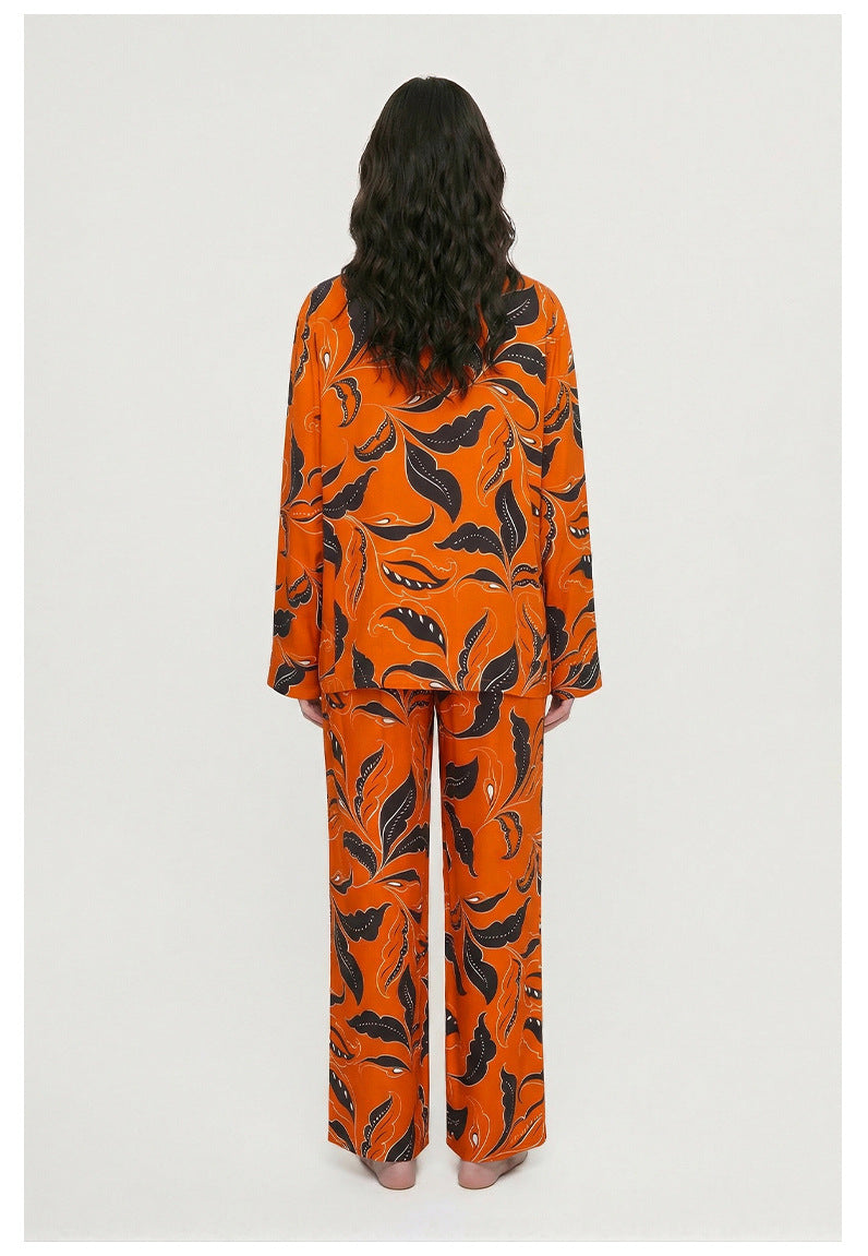 Cotton Lapel Cardigan Pajama Set | Casual Loungewear You Can Wear Outside