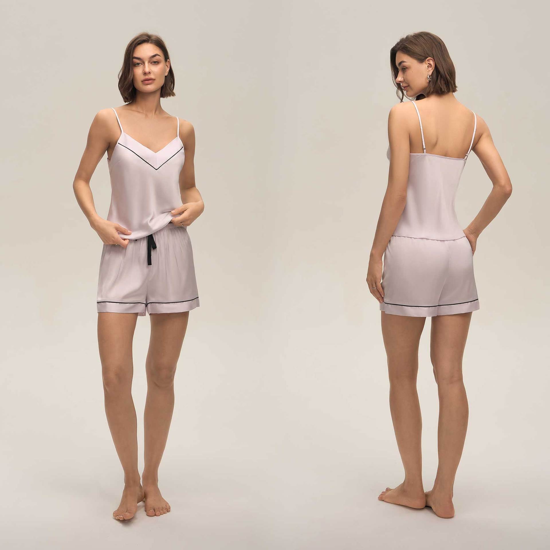 Spaghetti Strap Shorts Casual Loungewear Set — Women's Spring & Summer Homewear