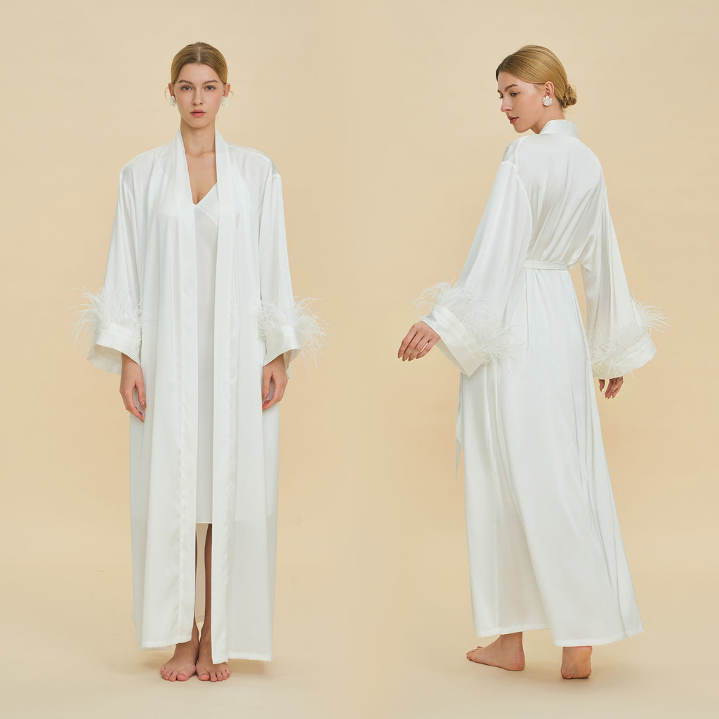 Satin Belted Robe | Luxury Loungewear & Bridesmaid Robe