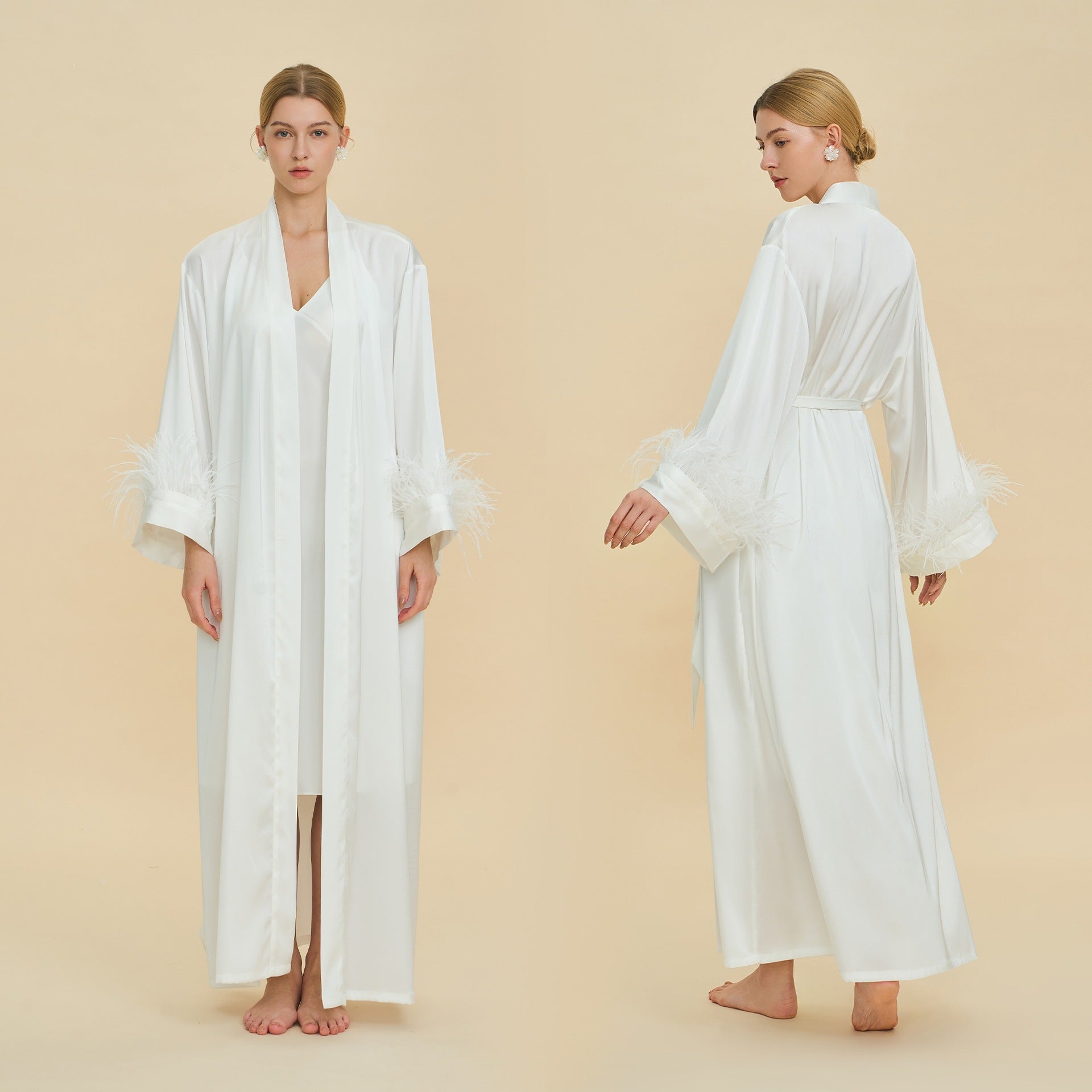 Satin Belted Robe | Luxury Loungewear & Bridesmaid Robe