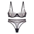 French Embroidered Lace Lingerie Set – Ultra-Thin, Anti-Sag, Summer | 2 Colors