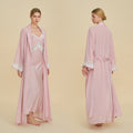 Satin Slip Dress & Robe Two-Piece Set | Luxury Women's Sleepwear